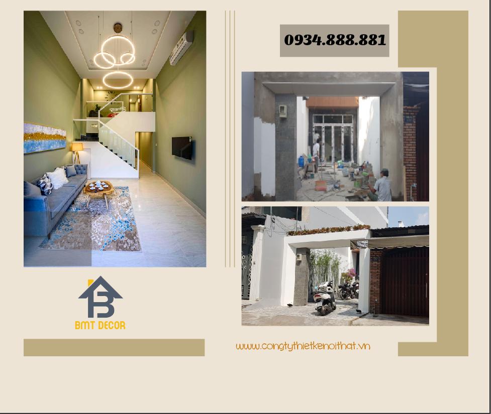 THI CÔNG SỬA NHÀ TRỌN GÓI 1 LẦU QUẬN TÂN PHÚ
