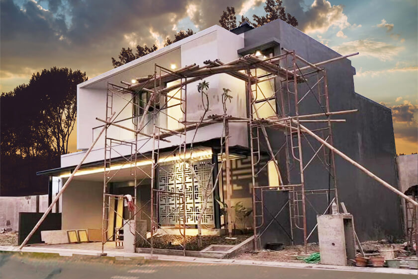 THIẾT KẾ & SỬA CHỮA NHÀ PHỐ 2 TẦNG – GIẢI PHÁP TIẾT KIỆM